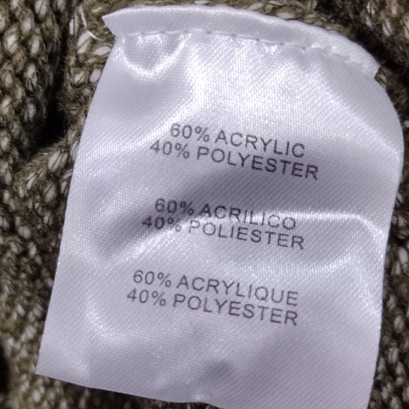 Altar'd State Cropped Sweater Women's M Green Boho Retro 90s Y2K Streetwear - Picture 9 of 9